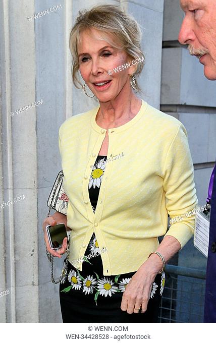 Trudie Styler promoting her new film 'Freak Show' at BBC Radio Two Studios - London Featuring: Trudie Styler Where: London