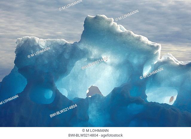 iceberg at Sermilik Fjord, Greenland, Ammassalik, East Greenland, Tiniteqilaq