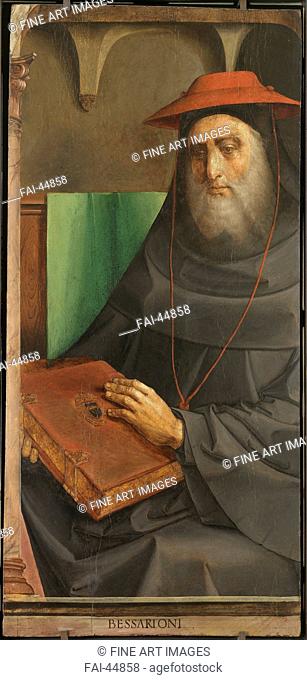 Basilius Bessarion by Berruguete, Pedro (1450-1503)/Oil on wood/Renaissance/c. 1473-1475/The Netherlands/Musée du Louvre