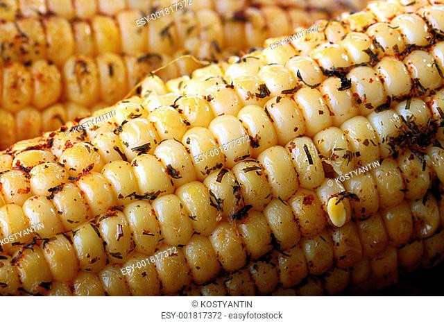Paked corn