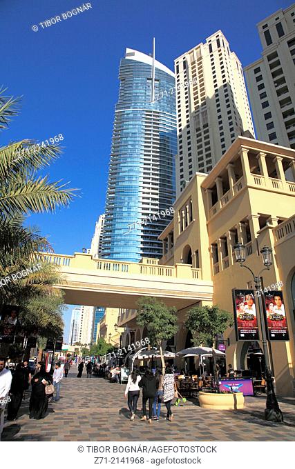 United Arab Emirates, Dubai, Marina, The Walk,