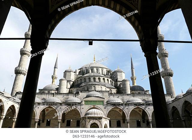 TURKEY. The Blue Mosque, Istanbul