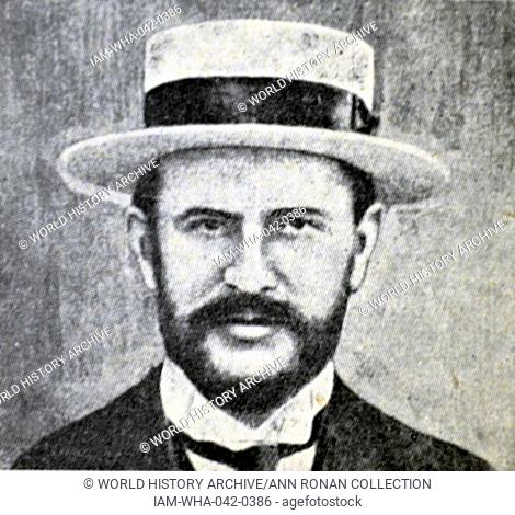D. Luis Azcarate Alvarez director del Banco de Espana en Gijon. Assassinated 1923