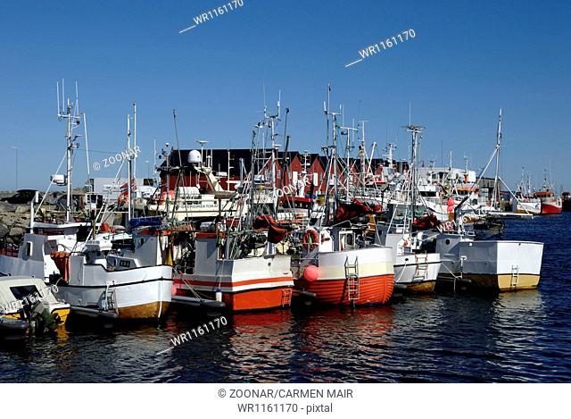 Fishing Harbour in Andenes