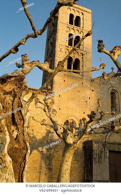 St. Mary's Monastery, Vilabertran. Alt Emporda, Girona province, Catalonia, Spain