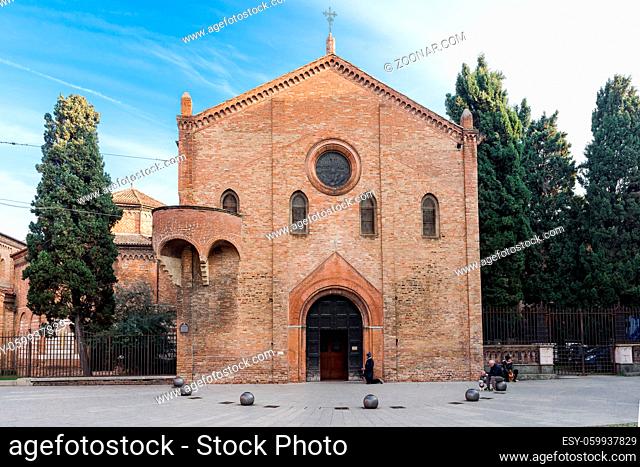 Santo Stefano also called Seven Churches in the old town of Bologna