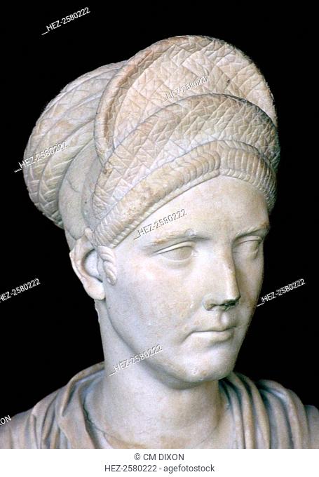 Bust of Matidia (85-161), the niece of Trajan, 2nd century