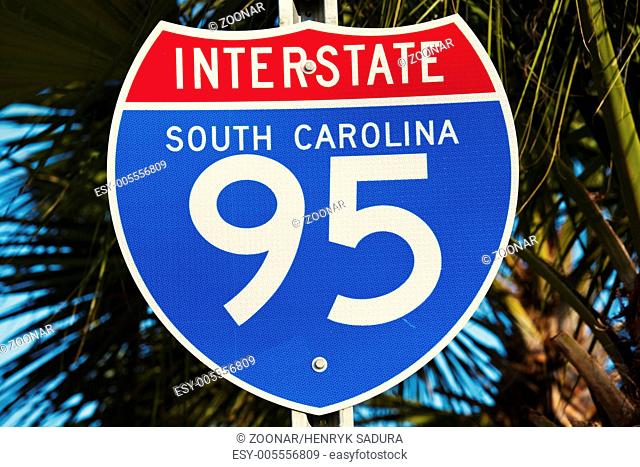 Interstate 95 in South Carolina
