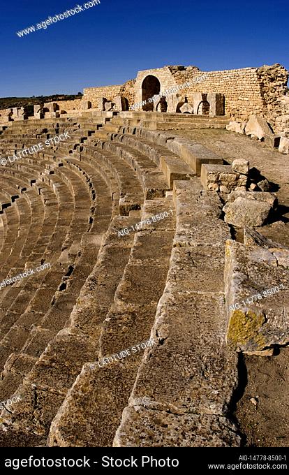 Dougga, or Thugga, is an ancient Roman city which is a UNESCO World Heritage Site