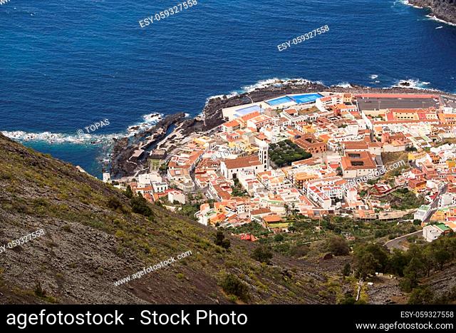 Spain, Canary Island - Town of Garachico in Teneriffa
