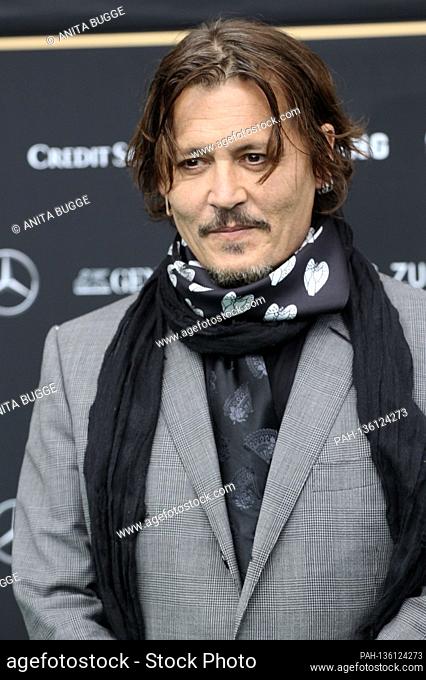Johnny Depp at the premiere of the documentary 'Crock of Gold: A Few Rounds with Shane MacGowan' at the 16th Zurich Film Festival 2020 in the Corso cinema
