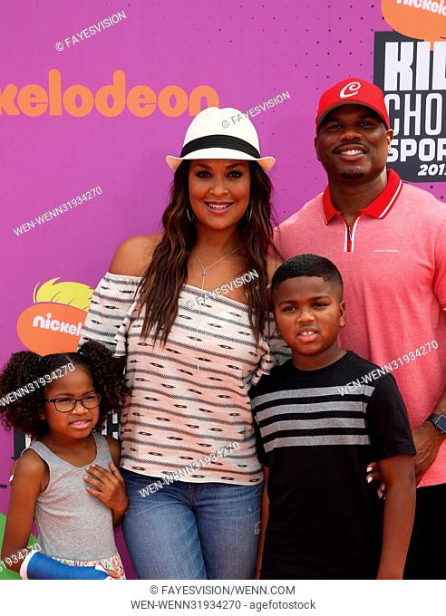 Nickelodeon Kids' Choice Sports Awards 2017 Featuring: Laila Ali, Curtis Conway, Sydney J. Conway, Curtis Muhammad Conway Jr