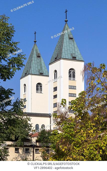 Europe, Balkans, Bosnia and Herzegovina, Saint James Parish Church in Medjugorje