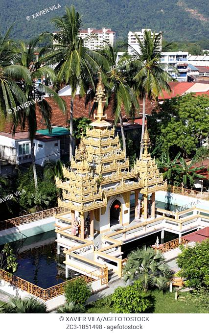 The Dhammikarama Burmese Temple, Georgetown, Penang, Malaysia