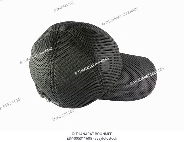 Black sports cap