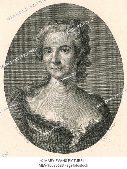 Gabrielle Emilia, marquise DU CHATELET French writer, mistress of Voltaire