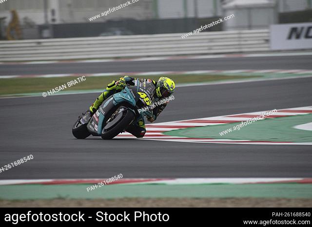 23.10.2021, Misano World Circuit Marco Simoncelli, Misano, Grand Prix of San Marino 2021, in the picture Valentino Rossi (ITA # 46), Petronas Yamaha SRT