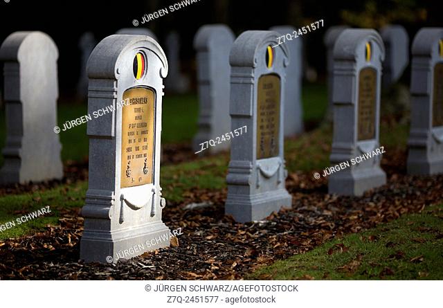 Belgian cemetery Houthulst, Belgium