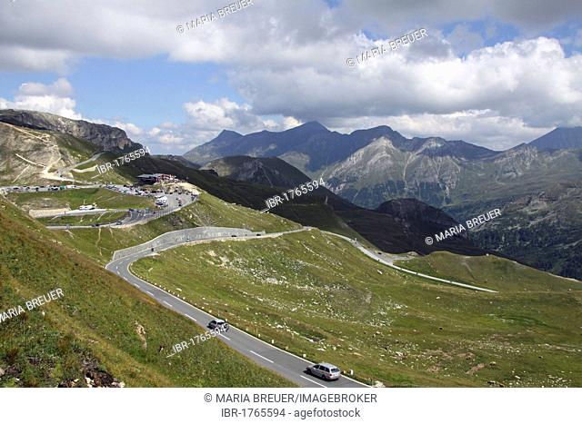 Grossglockner mountain, Grossglockner High Alpine Road, Hohe Tauern National Park, Carinthia, Austria, Europe