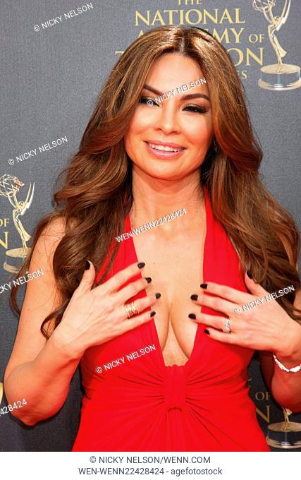 Daytime Emmy Awards 2015 Arrivals Featuring: Lilly Melgar Where: Burbank, California, United States When: 26 Apr 2015 Credit: Nicky Nelson/WENN.com
