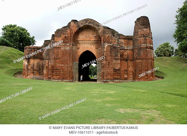 India, West Bengal, Gour: Gateway to the Palace and the Qadam Rasul Mosque