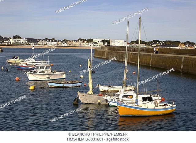 France, Morbihan, Peninsula of Quiberon, Port Maria