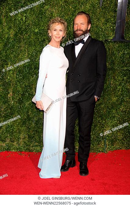American Theatre Wing's 69th Annual Tony Awards at Radio City Music Hall - Red Carpet Arrivals Featuring: Sting, Gordon Sumner