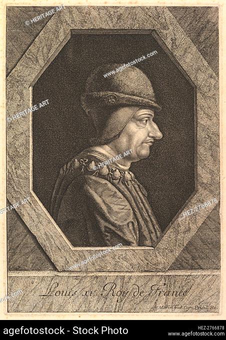 Louis XI, roi de France. Creator: Jean Morin