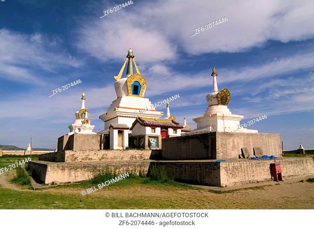 Famous Erdene Zuu Monastery 1586 in Mongolia
