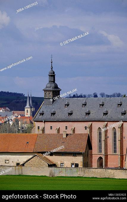 Former Cistercian monastery Mariaburghausen near Haßfurt, Hassberge district, Lower Franconia, Franconia, Bavaria, Germany
