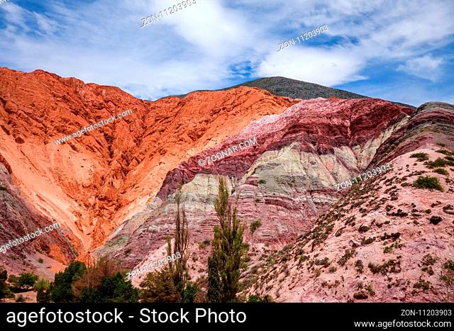 Purmamarca, hill of the seven colours, jujuy, Argentina