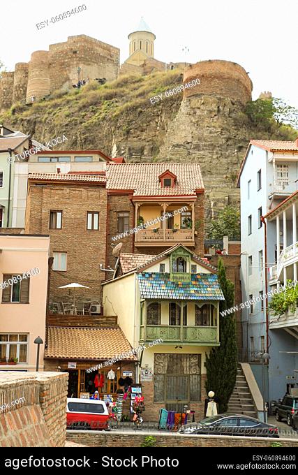 Tbilisi Old Town, the Historic district of the capital of Georgia