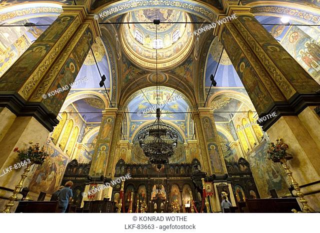 Altar, Cathedral of the Assumption, Chram Sv. Uspenie Bogorodicno, Varna, Bulgaria, Europe