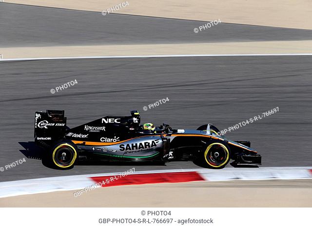 02.04.2016 - Free Practice 3, Sergio Perez (MEX) Sahara Force India F1 VJM09