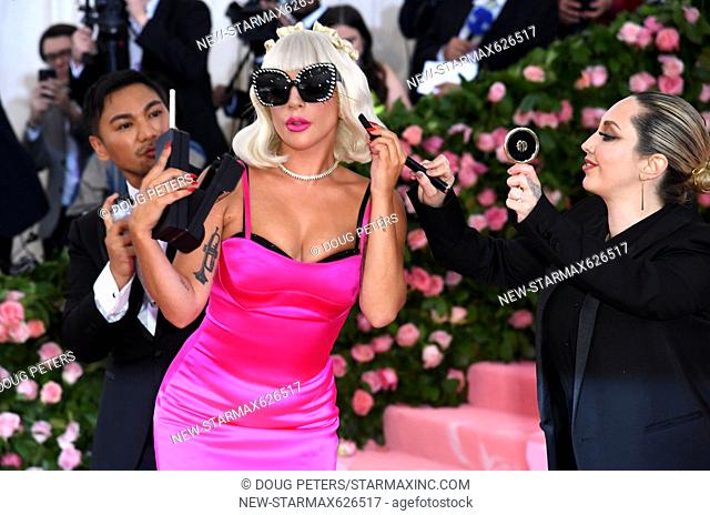 Photo by: Doug Peters/starmaxinc.com.STAR MAX.©2019.ALL RIGHTS RESERVED..5/6/19.Lady Gaga at the 2019 Costume Institute Benefit Gala celebrating the opening of...