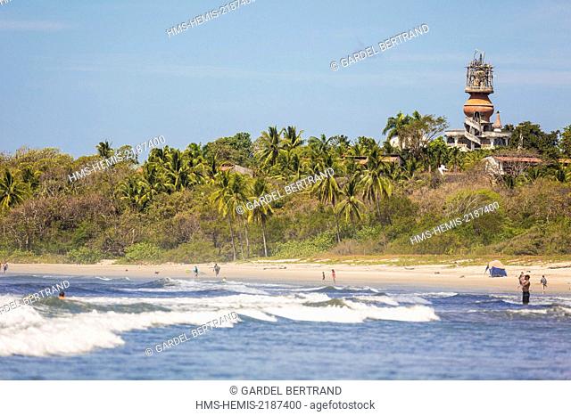 Costa Rica, Guanacaste province, Nicoya Peninsula, Nosara, Playa Guiones