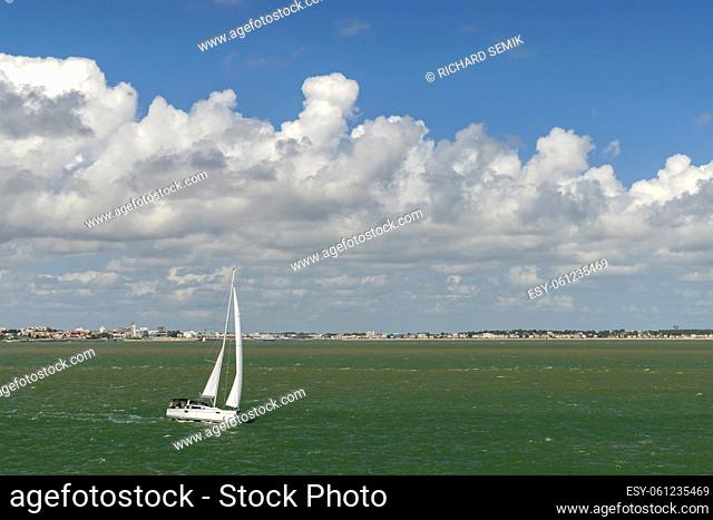 Royan, the department of Charente-Maritime and the region of New Aquitaine, France