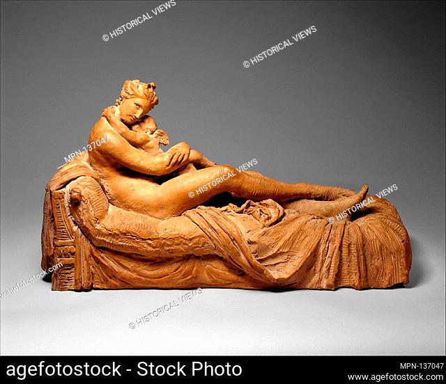 Venus and Cupid. Artist: Antonio Canova (Italian, Possagno 1757-1822 Venice); Date: 1798-99; Culture: Italian; Medium: Terracotta; Dimensions: Overall: 10 1/4 x...