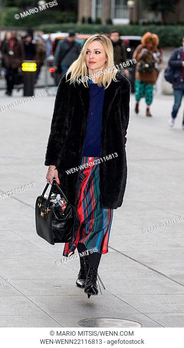 Fearne Cotton arriving at the BBC Radio 1 studios Featuring: Fearne Cotton Where: London, United Kingdom When: 27 Jan 2015 Credit: Mario Mitsis/WENN