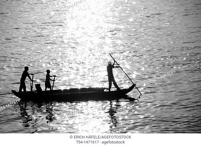 Fishingboat at the Mekong River