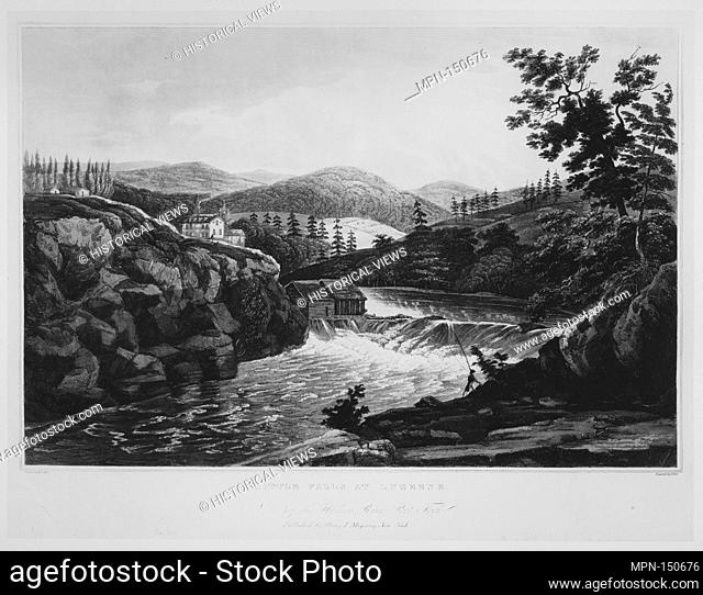The Hudson River Portfolio. Series/Portfolio: The Hudson River Portfolio; Etcher: John Hill (American (born England), London 1770-1850 Clarksville