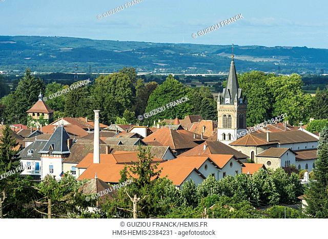 France, Isere, Les Terres Froides, Le Grand Lemps, Saint Jean Baptiste church