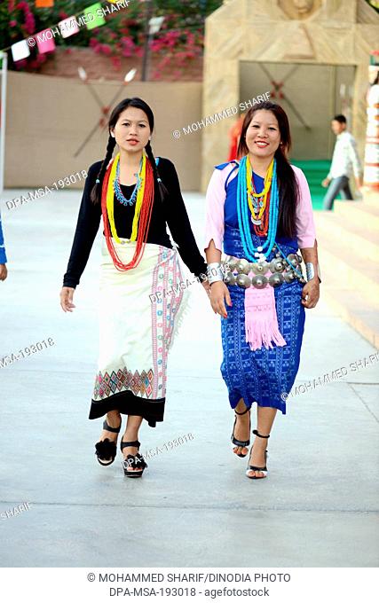 Nyishi tribe women, arunachal pradesh, india, asia, mr#786