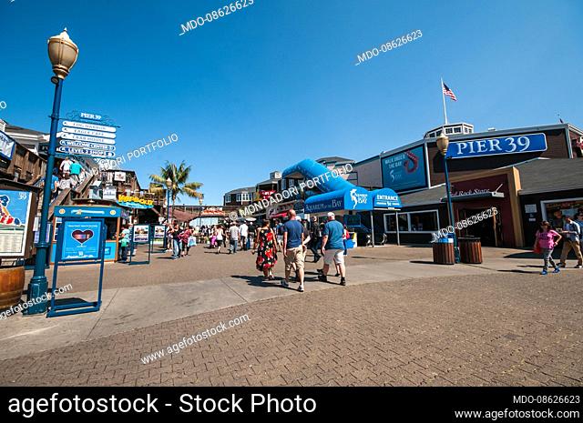 Pier 39 is a shopping mall and tourist attraction built on a pier in San Francisco, California. It was developed by entrepreneur Warren Simmons and opened on...