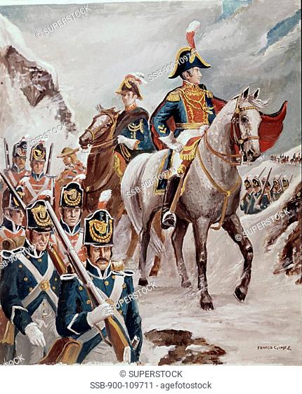 Simon Bolivar: Liberator of South America Franco Gomez 1845-1880 Chilean