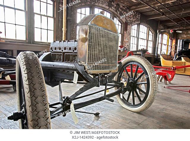 Detroit, Michigan - The Ford Piquette Avenue Plant, where the first Ford Model T was built in 1908  The building is now a museum called the Model T Automotive...