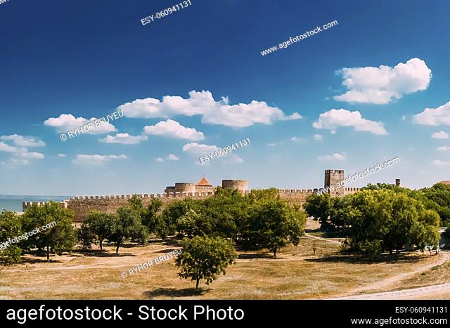 Medieval Fortress Akkerman In Belgorod-Dniester, Ukraine. Akkerman Fortress - A Old Monument To History Of Urban Planning And XIII-XV Centuries