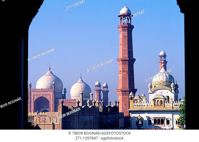 Pakistan, Punjab, Lahore, Badshahi Mosque