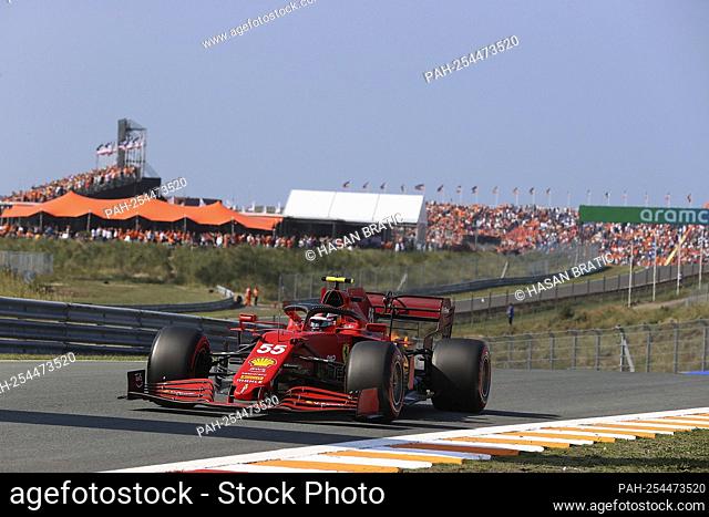 03.09.2021, Circuit Park Zandvoort, Zandvoort, FORMULA 1 HEINEKEN DUTCH GRAND PRIX 2021, in the picture Carlos Sainz Jr. (ESP # 55)
