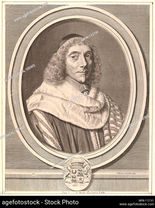 Jean-Antoine de Mesmes. Artist: Robert Nanteuil (French, Reims 1623-1678 Paris); Date: 1655; Medium: Engraving; first state of seven (Petitjean & Wickert);...